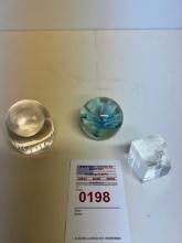 glass paperweights