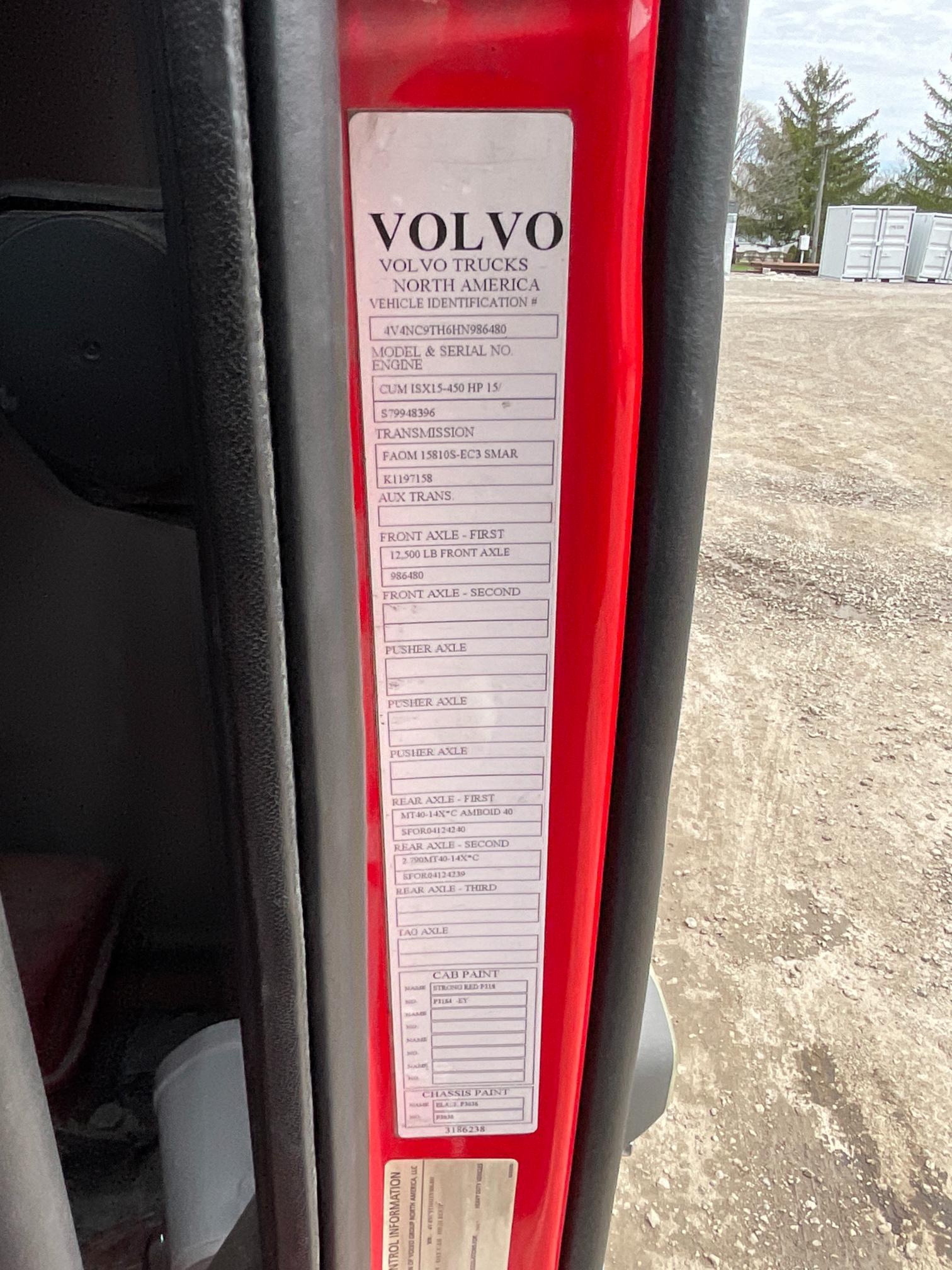 2017 Volvo VNL Day Cab