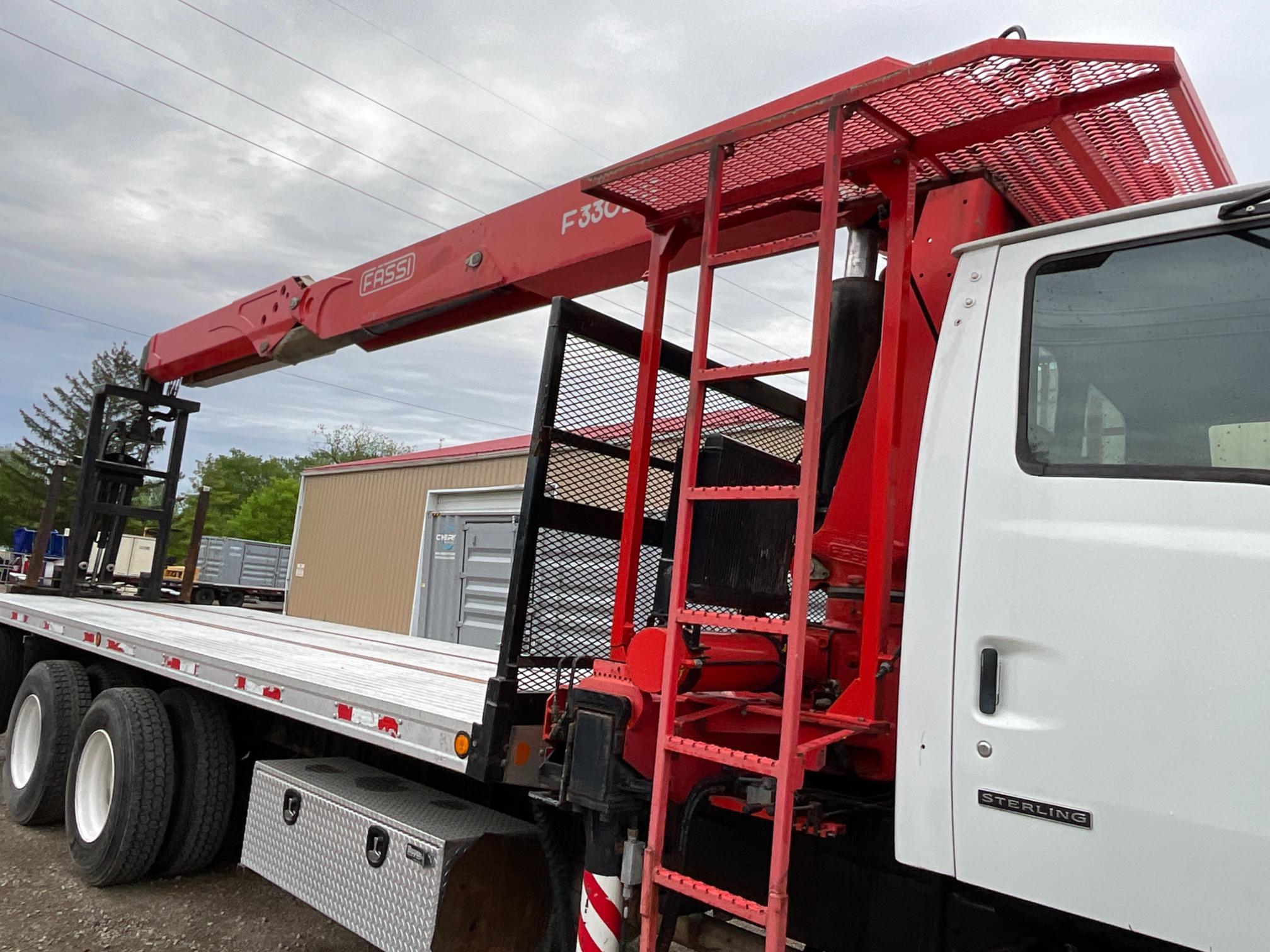 2004 Sterling LT9500 Drywall Crane