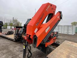 2001 Palfinger PK32080 Knuckle Crane w/ Flat Bed