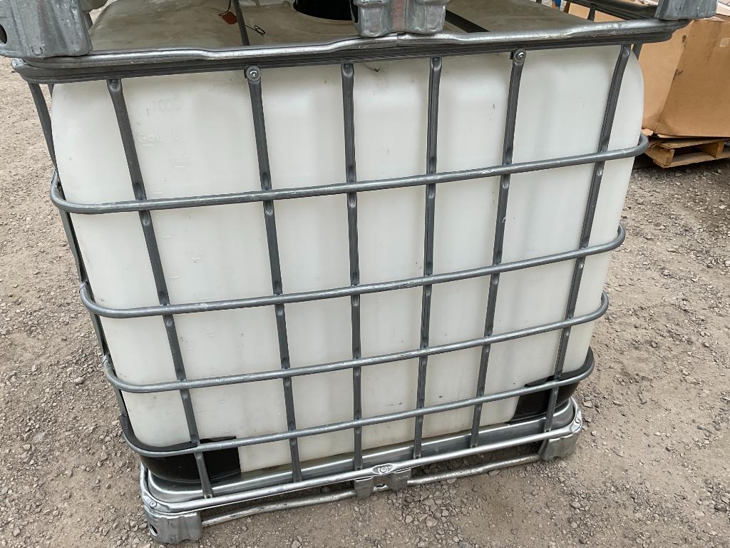 275 Gallon Poly Tank W/ Crate