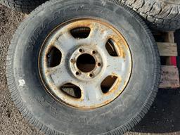 2 Goodyear Wrangler Tires & Rims