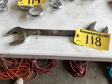 SNAP-ON 1 5/8" OFFSET BOX END WRENCH