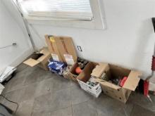 LOT: OVER $700 IN NEW AUTO PARTS, GASKETS, LEVEL, DOOR HARDWARE