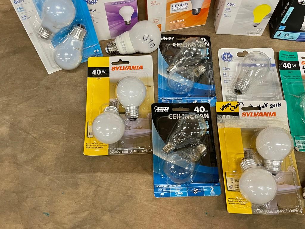 Lot of Light Bulbs