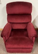 Burgundy Recliner