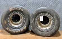 2 Aluminum Sprint Rims With Tires