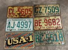 License Plates Lot