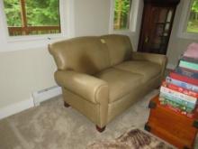 Beachley 2-Cushion Leather Sofa