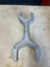 Large Aluminum Double Ended Wrench