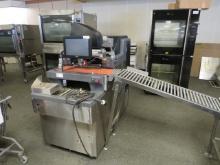 HOBART NGW1 NEW GENERATION AUTOMATIC MEAT WRAPPER W/AUTO LABELER, TABLE