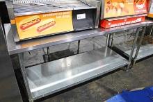 6' STAINLESS STEEL TABLE