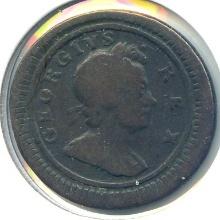 Great Britain 1723 farthing about VF