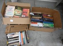 Three boxes of Books