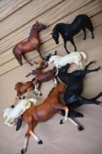 Thirteen Breyer Horses