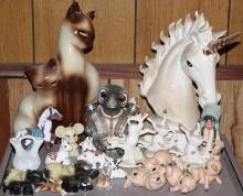 Great Collection of Mid-Century Ceramic Figures
