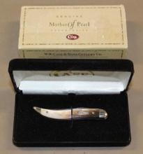 Beautiful Case Mother of Pearl Tooth Pick Pocket Knife