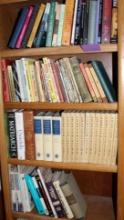 Collection of Fiction, Literature, and Reference Books