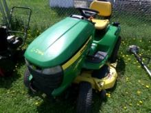 John Deere X500 Lawn Tractor, S/N 072687 w/ Deck, NOT RUNNING (4513)
