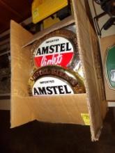 Case Amstel Light Plastic Signs