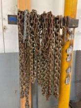 Assortment Of Chain w/ Clevis Hooks