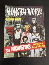 Monster World Magazine #2/1965 Classic Munsters Cover!