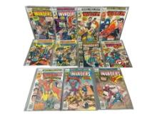 VINTAGE COMIC BOOK COLLECTION INVADERS LOT 11