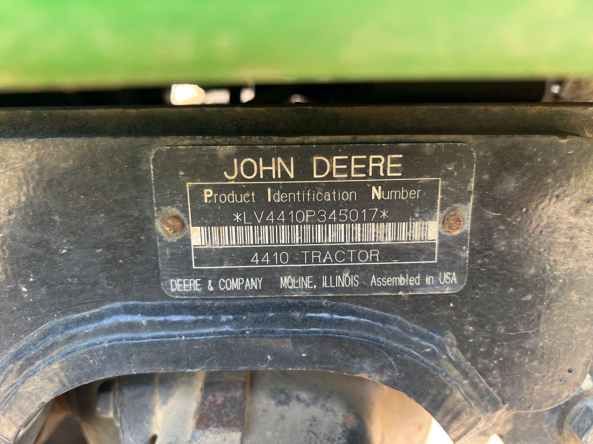 2004 JOHN DEERE 4410 TRACTOR