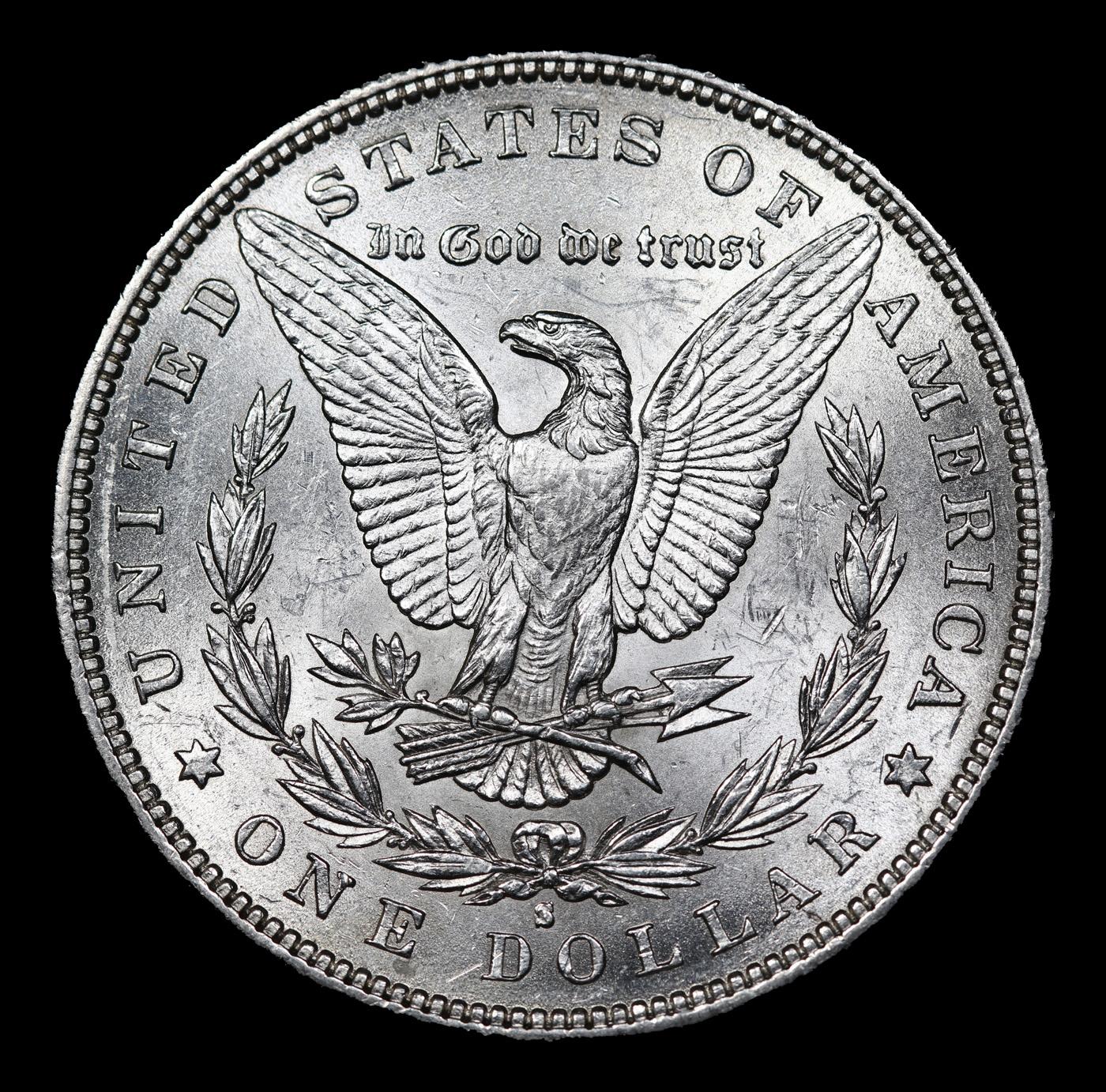 ***Auction Highlight*** 1883-s Morgan Dollar $1 Graded Select Unc+ PL By USCG (fc)