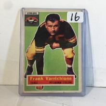 Colllector Vintage Topps NFL Football Sport Trading Card Frank Varrichione #3 Football Sport Card