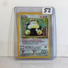 Collector 1999 Wizards Pokemon Basic Snorlax 90HP Pokemon Game Card #143 11/64